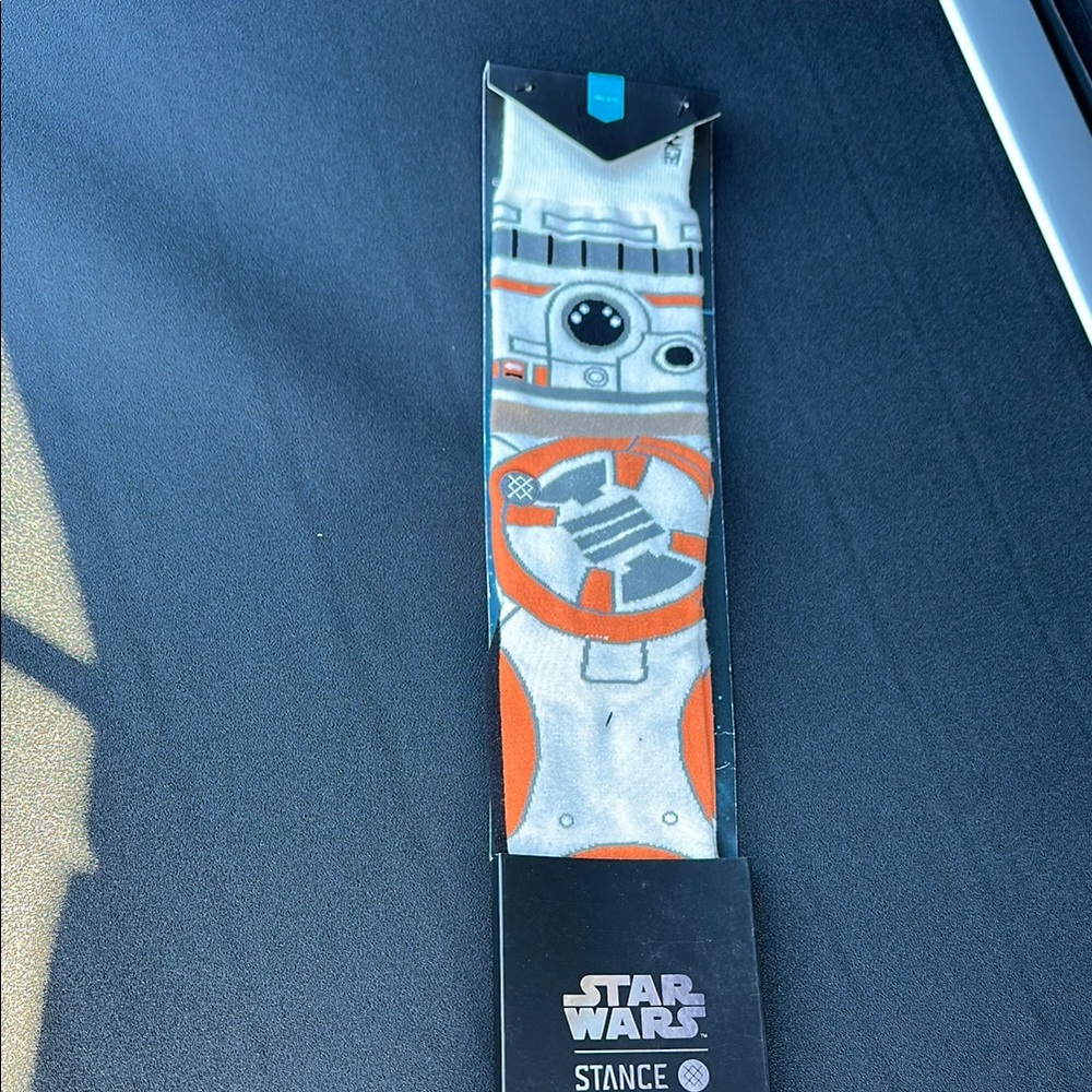 Star Wars Gray and Orange Socks